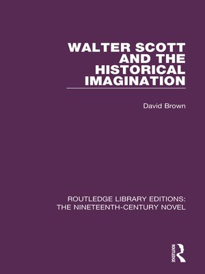 cover image of Walter Scott and the Historical Imagination